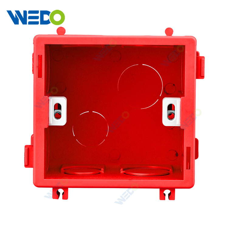 D86-7 White Switch Fireproof Box Four Direction Connedting