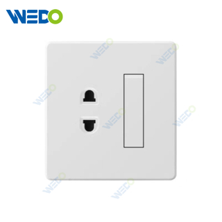 PC 1Gang Switch 2 Pin Socket Switch Socket for Home
