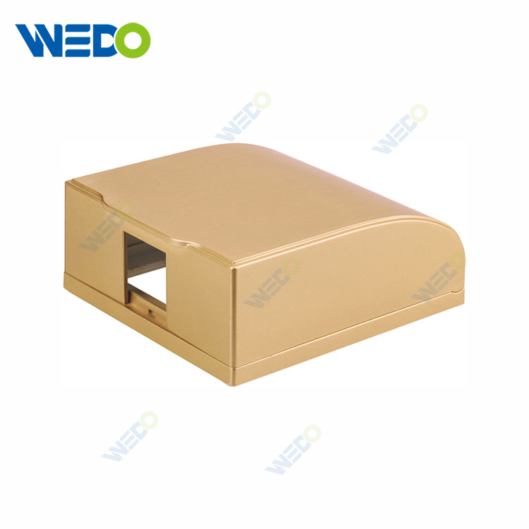 Hot Sale Wenzhou GN Style PC Material Gold Waterproof Box 