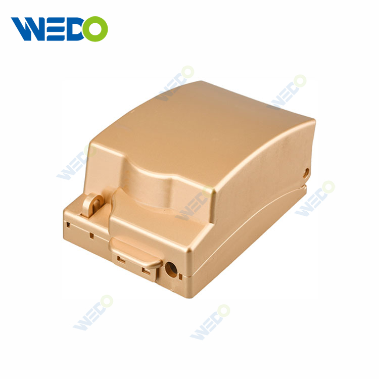 New Material ABS Gold Waterproof Box 