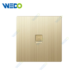 ULTRA THIN A3 Series Tel / Computer Socket Different Color Different Style Fashion Design Wall Switch 