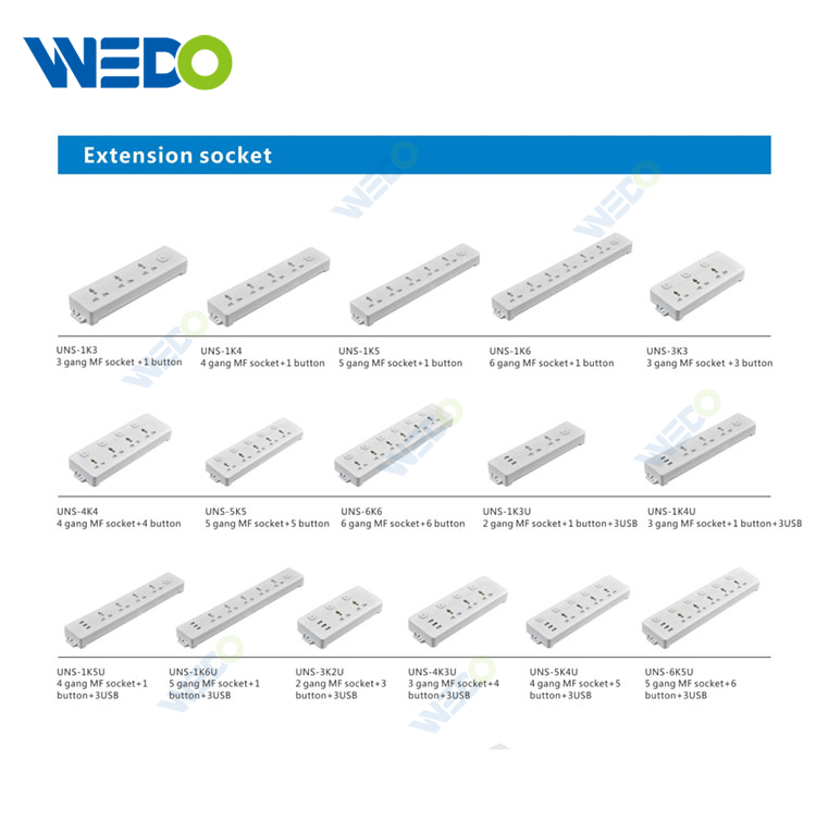 Best Selling Wenzhou Universal Multi Standard Extension Socket Price 