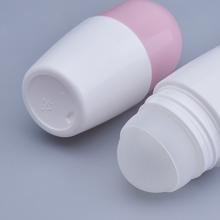 Botella de bola redonda de 50 ml con soporte de PE