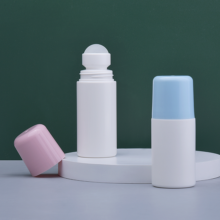 Botellas enrollables de varias capacidades, 60ml, 75ml, 90ml, venta al por mayor, suministro de fábrica, botella enrollable vacía barata, botella enrollable de Color rosa
