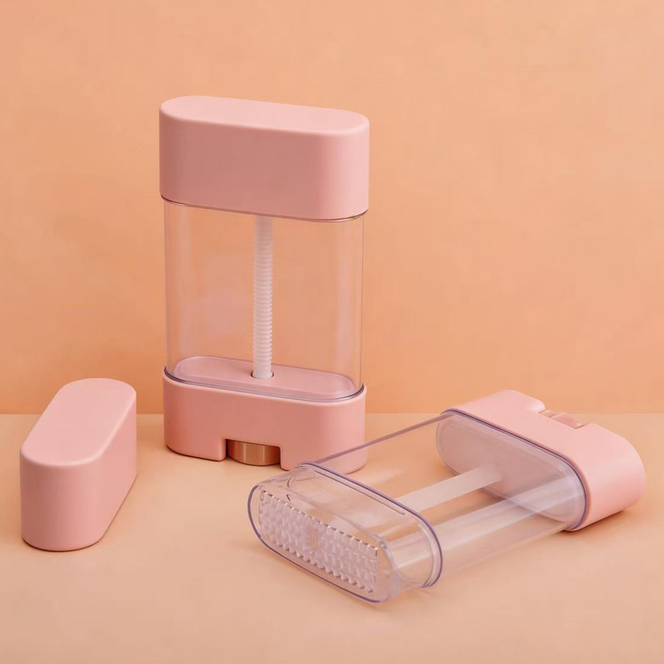 Tubo de barra desodorante cuadrado con relleno inferior, 70g, 108g