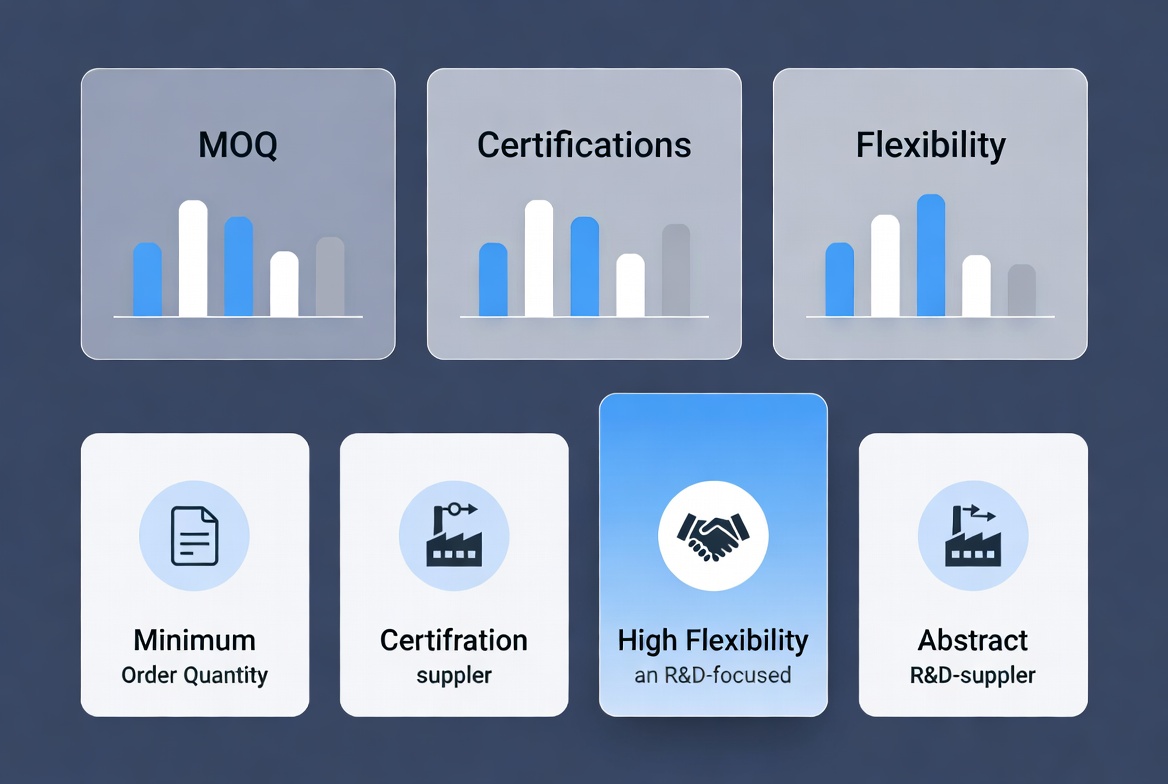 Copper Peptide Supplier Comparison Dashboard
