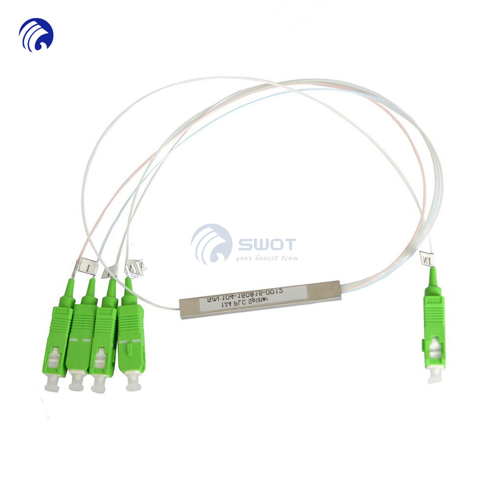 Mini Fiber Optic Splitters 1x4 SC/APC