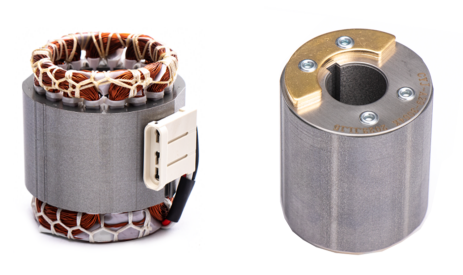 Estator e rotor de 85mm
