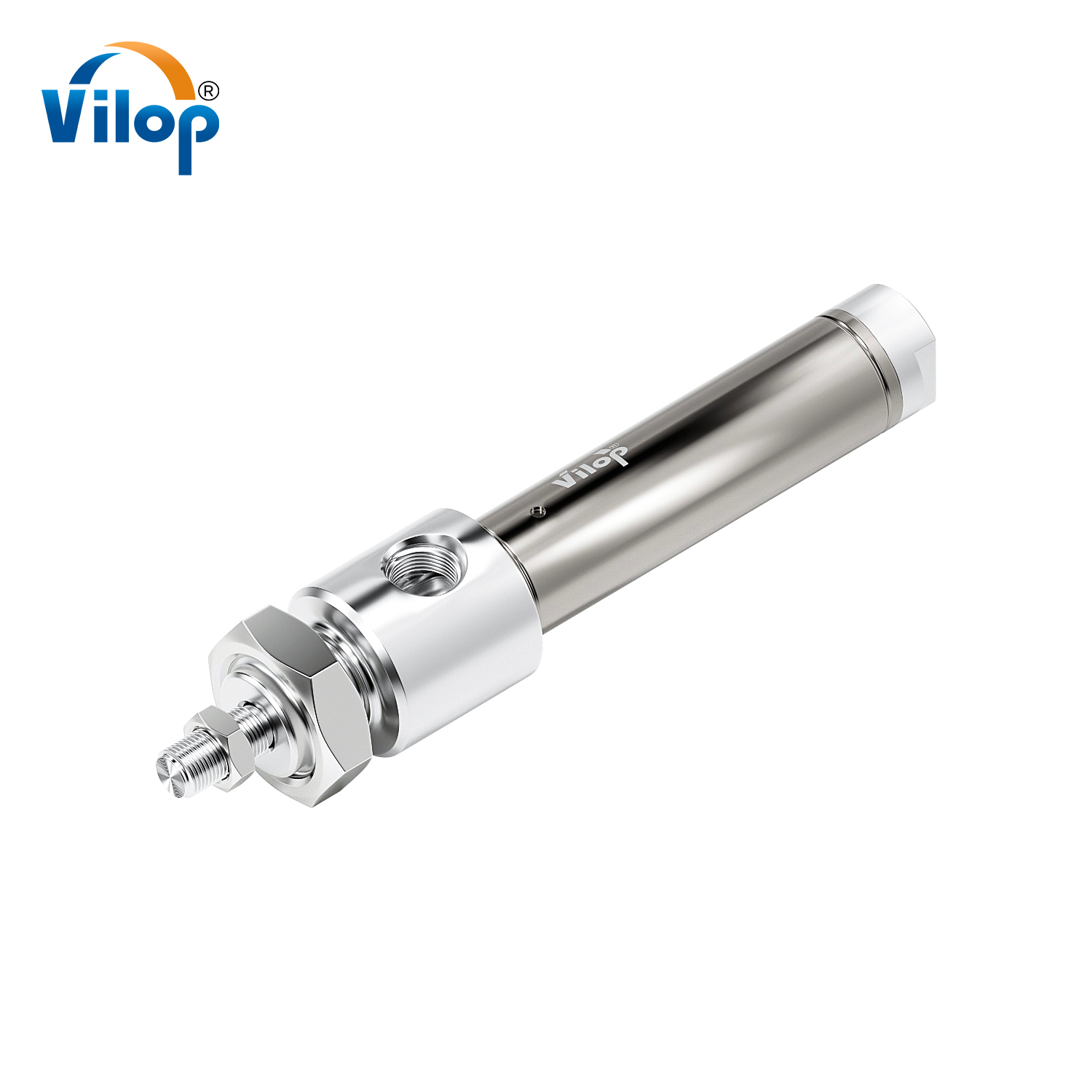 V-Series Pneumatic Cylinders 3/4 Bore Spring Return Front Nose Mount SN