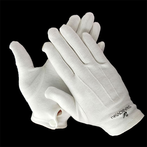 Brand OEM White Gloves for Silver Costume Cleaning