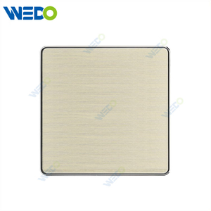 C90 Wenzhou Factory New Design Acrylic Home Lighting Electrical Wall Switches PC Material Cover with IEC Report SASO Blank Plate