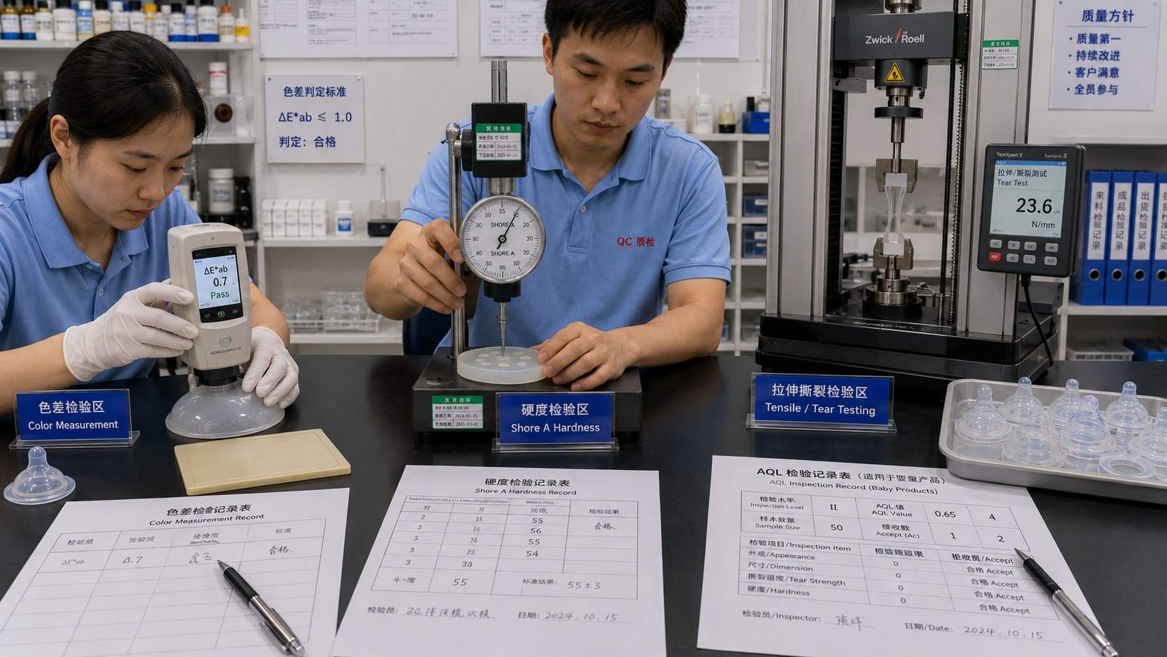 Besichtigung der Mitour-Silikonfabrik: In einer 4.500 m&sup2; gro&szlig;en Silikonfabrik in Shenzhen