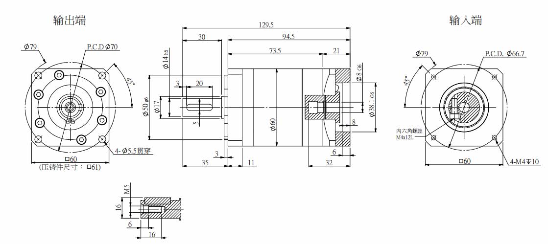 Planetary Gear BLDC Motor -L2