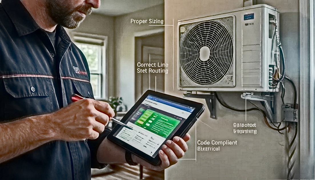 Installation et dimensionnement professionnels de mini split