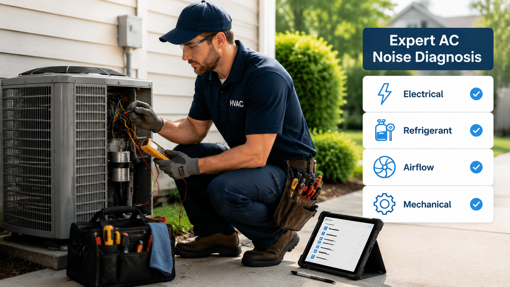 4전문 HVAC 소음 검사