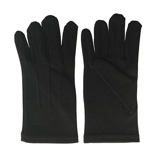 Black Nylon 3 Straps Multi-purpose Uniform Gloves