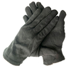 Black Cotton Factory Jewelry Inspection Work Gloves 