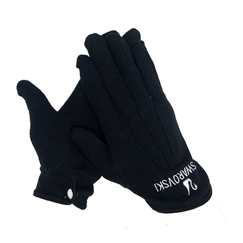 Customized Logo Cotton Glove for Jewellery Inspection