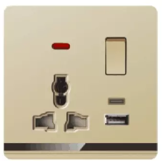 How To Connect 3 Pin Socket With Switch?