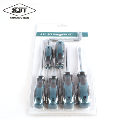 8PC Screwdriver Set With Blister Pack Precision Screwdriver Set