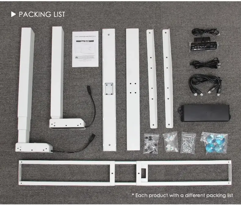 Verpackungsliste
