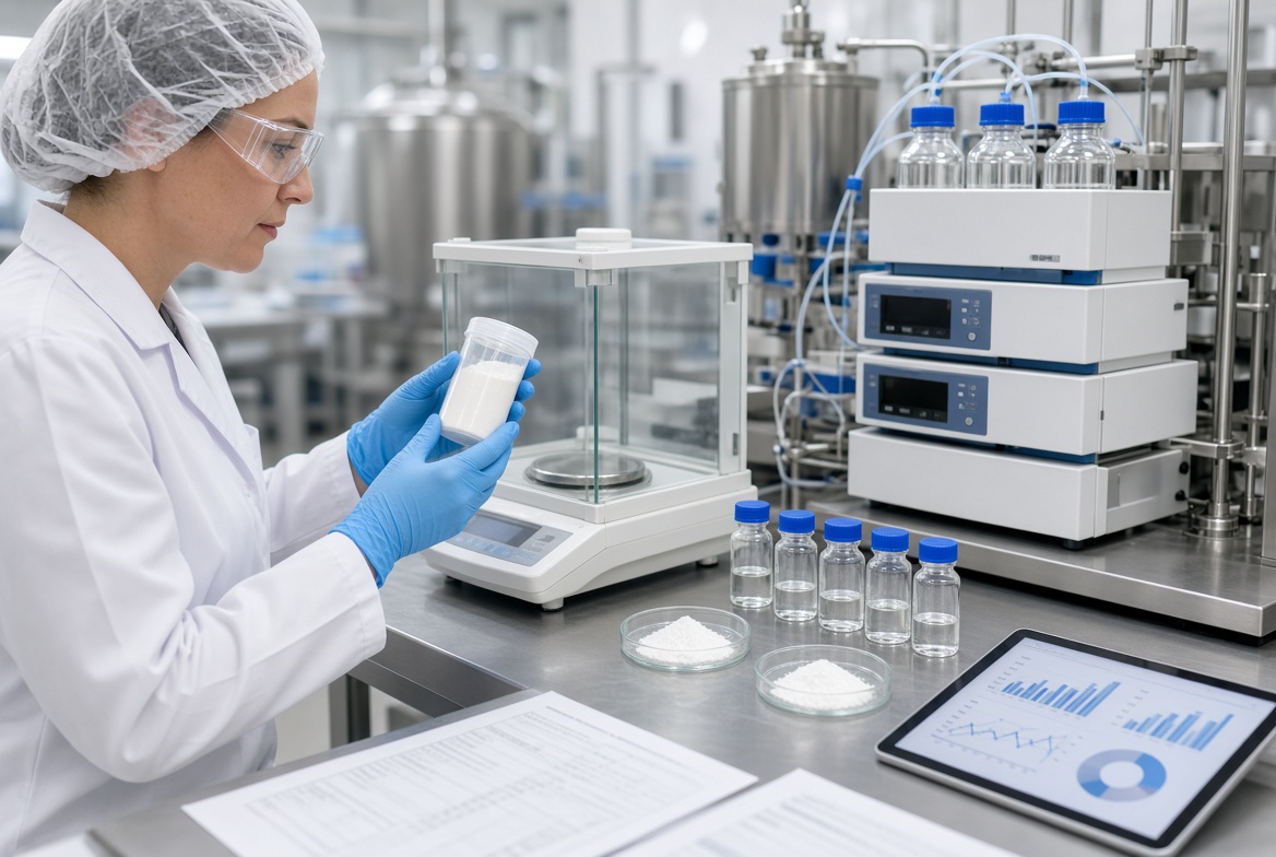 Cosmetic Ingredient Quality Control Process