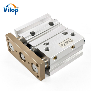 MGPM/MGPL Compact Tri-Rod Pneumatic Air Cylinder New Double-Acting Stainless Steel Industrial Part