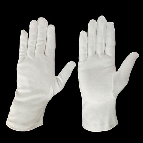 Bulk Customization Plain Eczema White Gloves Cotton