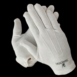 Brand OEM White Gloves for Silver Costume Cleaning