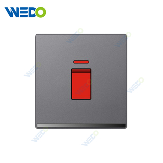 ULTRA THIN A4 Series 45A Socket Different Color Different Style Fashion Design Wall Switch 