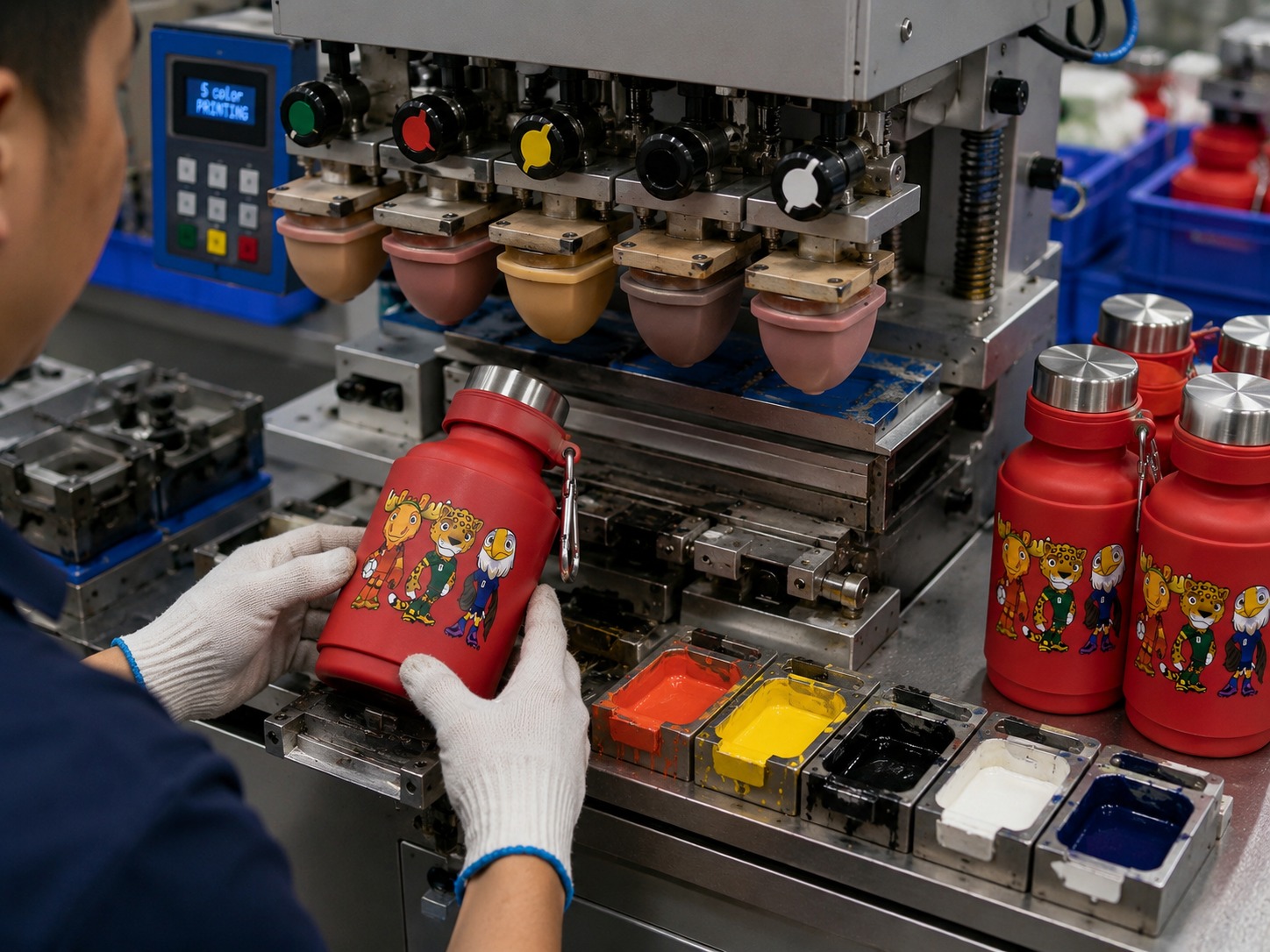 Comment nous avons livr&eacute; des bouteilles en silicone imprim&eacute;es par des mascottes (3).jpg