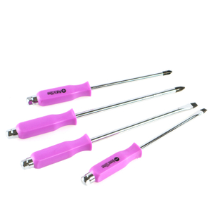 12 Pc Go Through Hanmmer Throught/Impact Screwdriver Set With Tool Bag