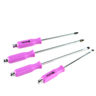 12 Pc Go Through Hanmmer Throught/Impact Screwdriver Set With Tool Bag