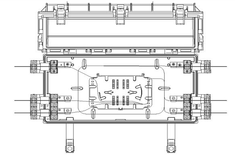 3 in 3 out Splice Closure