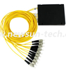 PLC Fiber Splitter, ABS Module Box,0.9/2.0/3.0mm,SC/LC/FC 