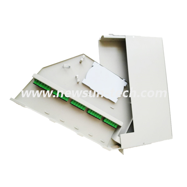 NSTB-P30A 1U Rotate Type ODF 19"Rack Mounted Fiber Optic Terminal Box As Distribution Box