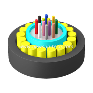 Uni-tube Non-metallic Lighting Anti-rodent Fiber Optic Cable