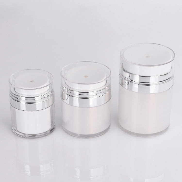 50g eco cream jar cosmetic packaging containers airless lotion cream plastic acrylic jar