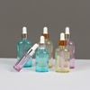 Colored Aluminum Dropper Serum glass Bottle for Essential Oils