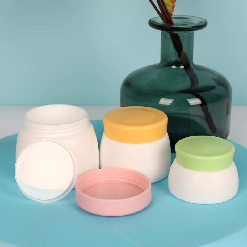 Custom pp plastic cream jar 10g 15g 20g 30g empty cosmetic jar lip balm container