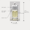 30ml White Sprayed Glass Dropper Bottle for Lotion Serum Essential Oil Skincare Cosmetic Packaging Wholesale Supply