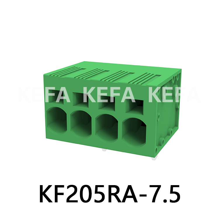 KF205RA-7,5 Клеммный блок пружинного типа