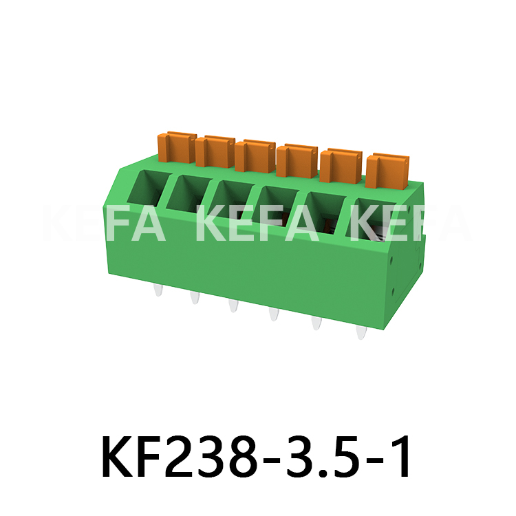 KF238-3.5-1 Клеммный блок пружинного типа