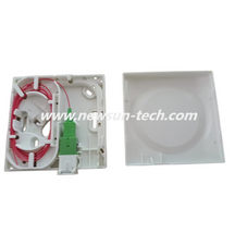 NS-TB414 2 Port FTTH Indoor Fiber Optic Faceplate