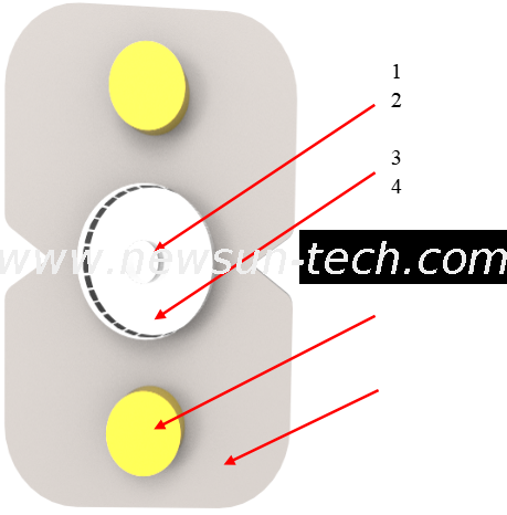 Invisible Bow-type Drop Fiber Optic Cable