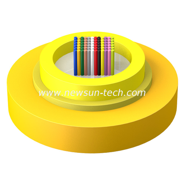 Indoor Ribbon Fiber Optic Cable 