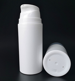 Bottle Airless Eco-friendly White Empty PP Plastic Serum Lotion Bottle 15ml 30ml 50ml Airless Pump Bottle