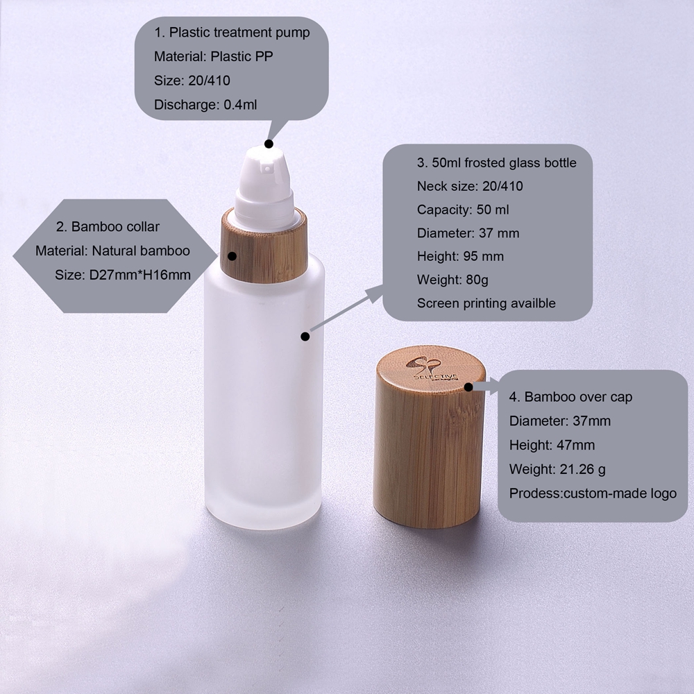 50ml Empty Lotion Spray Pump for Skin And Hair Bottle