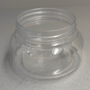 250G 9oz Round transparent SKin Cream Jar Butter Jar with Bamboo Cap Bamboo Lid 