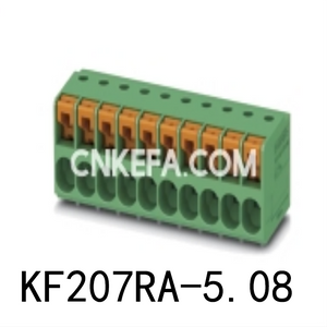 KF207RA-5.08 Spring type terminal block